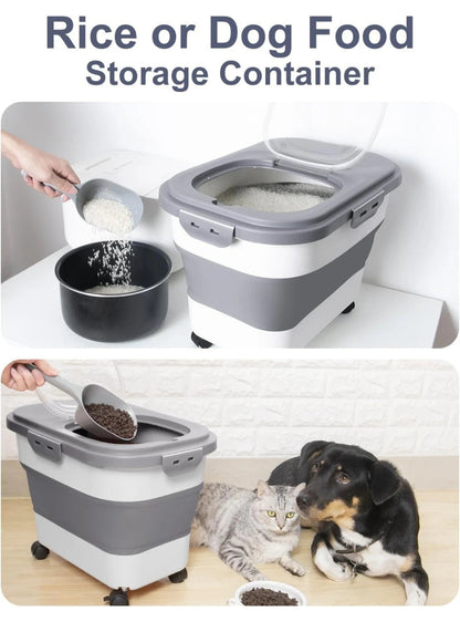Foldable Large Capacity Food Storage