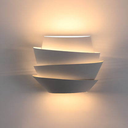 Modern Scandinavian wall lamp with double spotlight