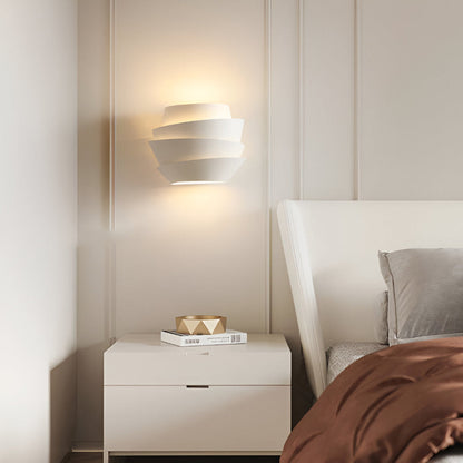Modern Scandinavian wall lamp with double spotlight
