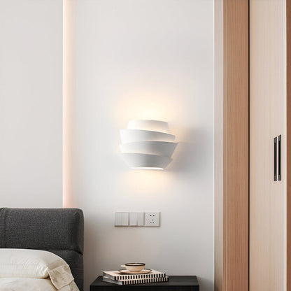 Modern Scandinavian wall lamp with double spotlight