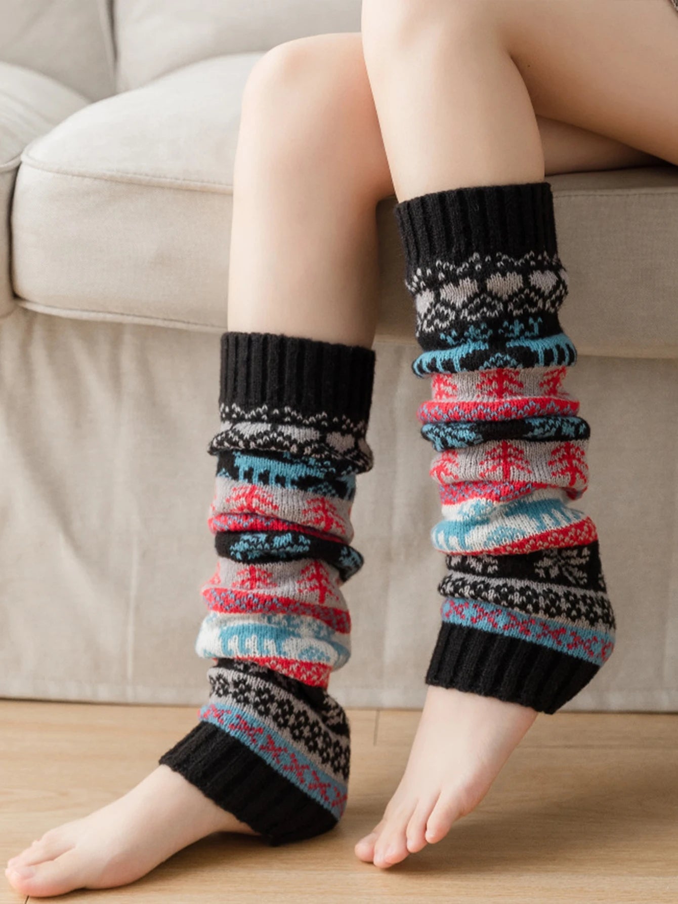 Cozy Knit Leg Warmer for Fall and Winter