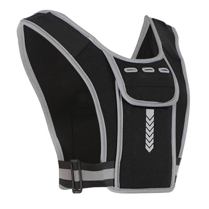 Reflective Running Vest Chest Bag