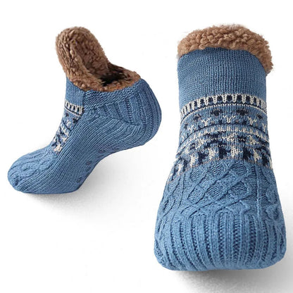 Snow Pattern Warm Socks for Winter