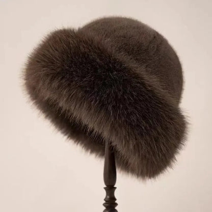 Women’s Plush Winter Bucket Hat