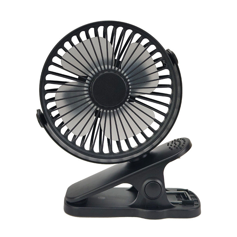 USB Mini Clip Fan - Silent Rechargeable For Dorms