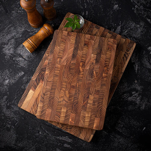High-quality Wooden Chopping Block  End Grain Cutting Board For Kitchens And Professional Chefs