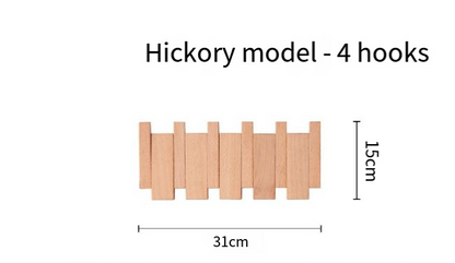 Simplicity Piano Key Wall Coat Rack (One Piece)