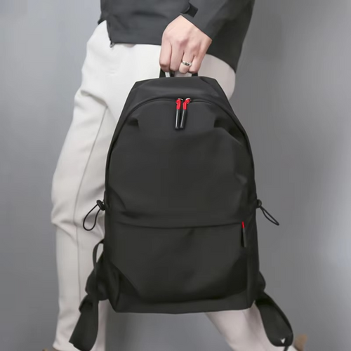 Minimalist Black Backpack