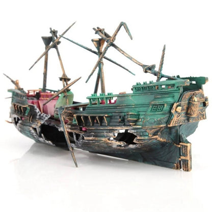 Large Aquarium Decorations - Boat