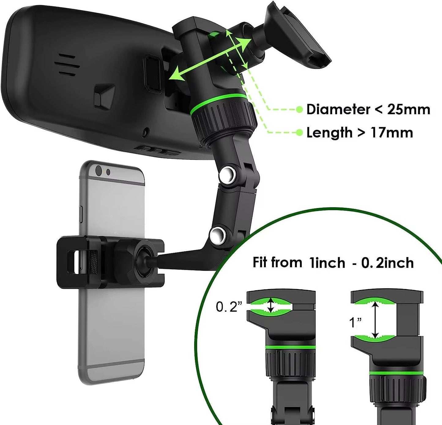 Universal Cell Phone Holder Mount for Car