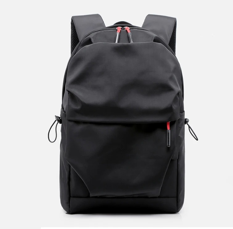 Minimalist Black Backpack