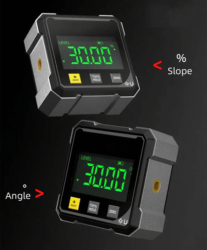 Digital Angle Finder with Laser Level