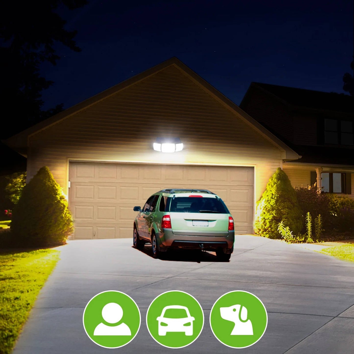 Solar Powered Flood Lights With Motion Sensor