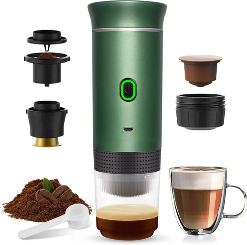Portable Coffee Maker - Espresso Cappuccino And Drip