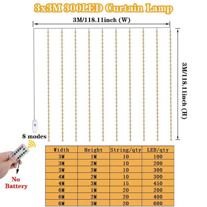 Curtain LED Lights