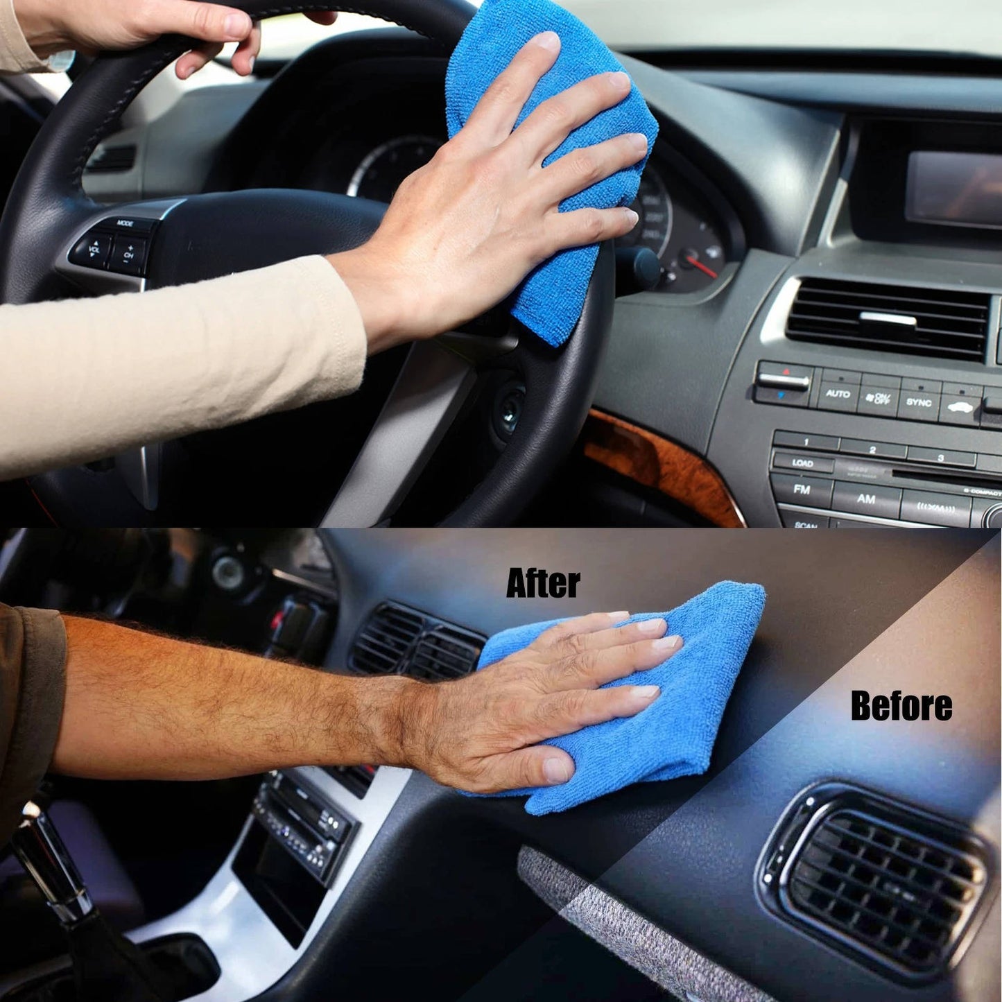 Professional Car Interior Cleaner Set of 3