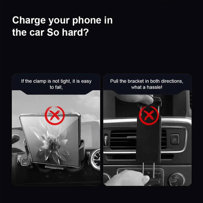 Car Wireless Fast Charger  For Phone And Tablet