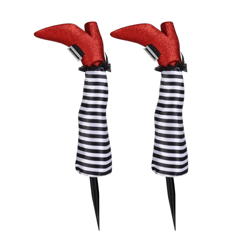 Witch Legs Halloween Decoration