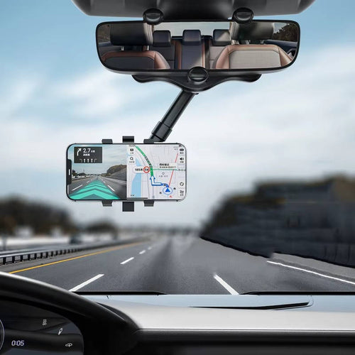 Rotatable and Retractable Car Phone Holder