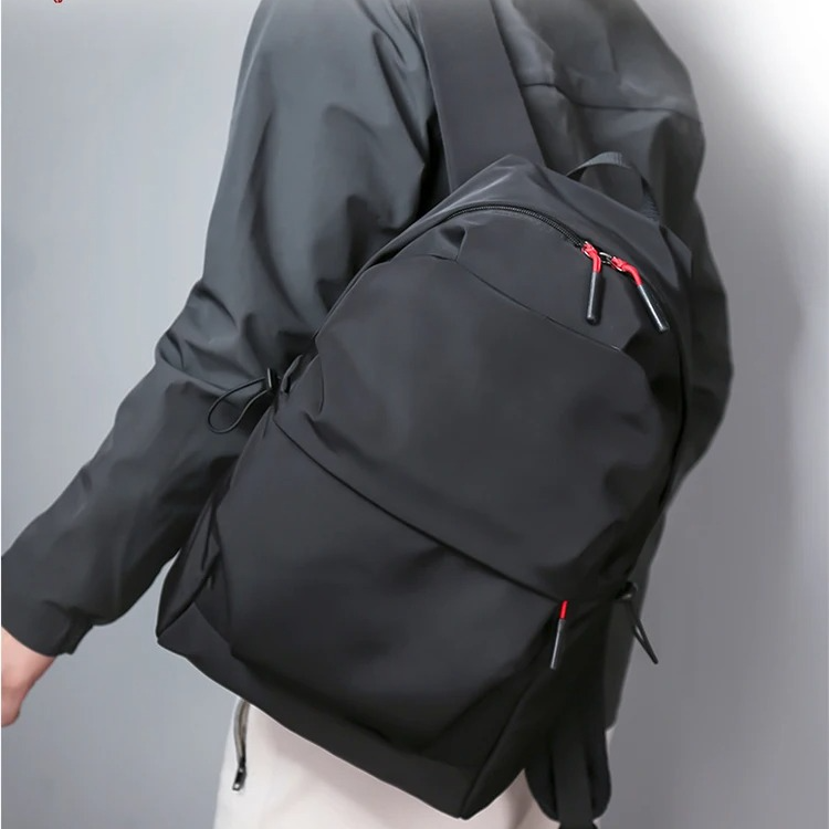 Minimalist Black Backpack