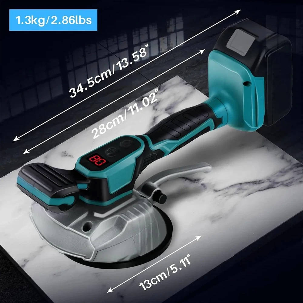 Tile Suction And Vibration Tool