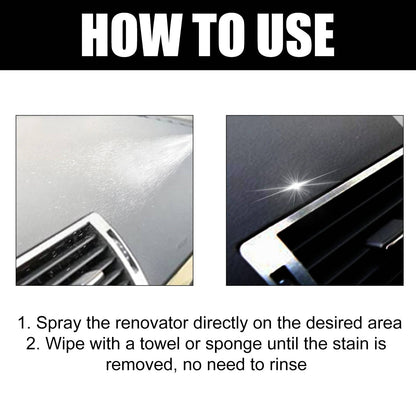 Professional Car Interior Cleaner Set of 3