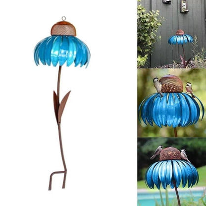 Outdoor Flower Bird Feeder