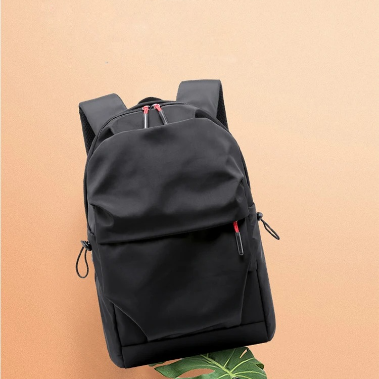 Minimalist Black Backpack