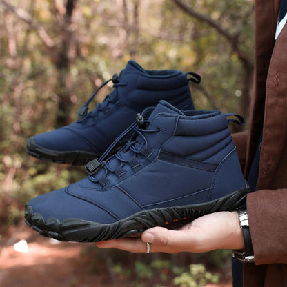 Waterproof & Snowproof Winter Barefoot Shoes with Cosy Fleece