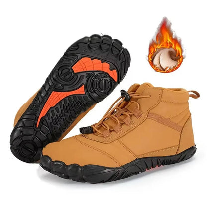 Waterproof & Snowproof Winter Barefoot Shoes with Cosy Fleece