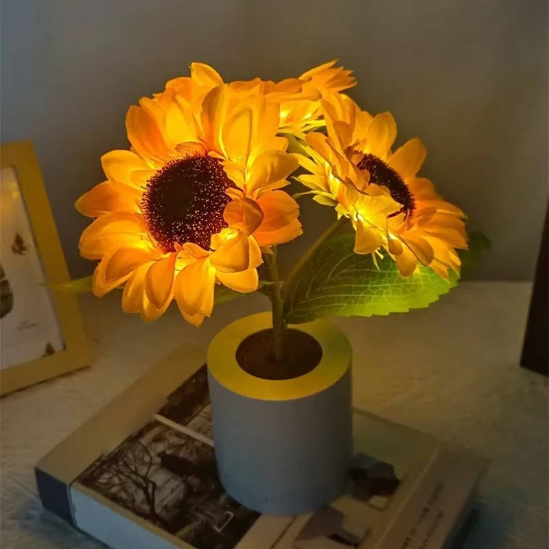 Sunflower Lamp