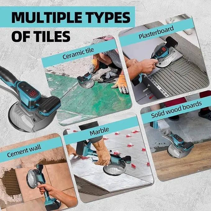 Tile Suction And Vibration Tool