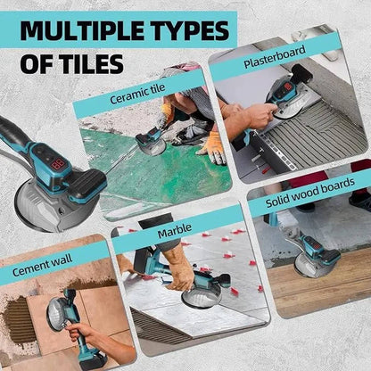 Tile Suction And Vibration Tool