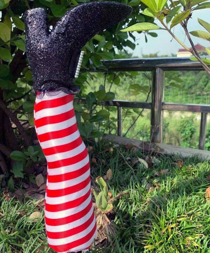 Witch Legs Halloween Decoration