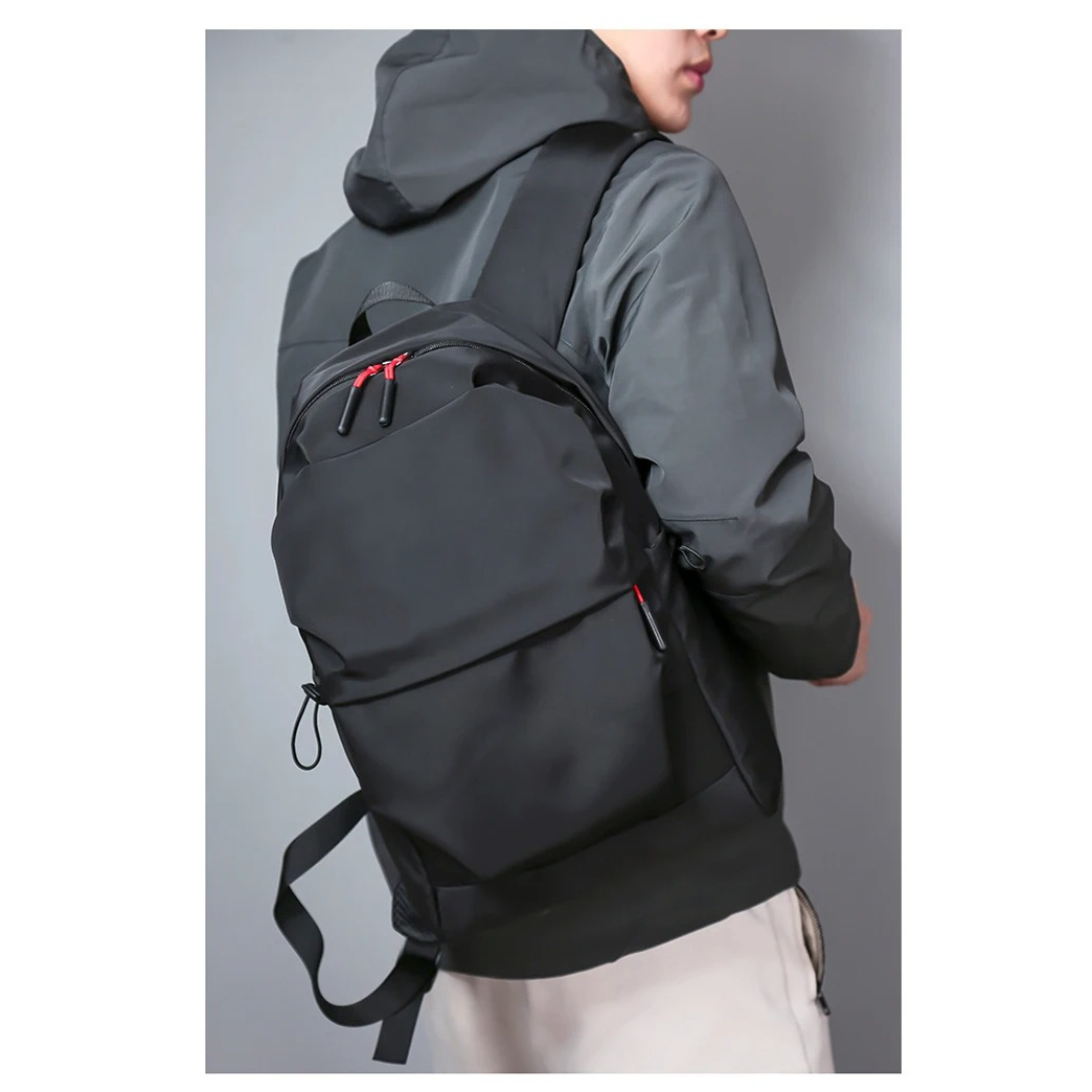 Minimalist Black Backpack