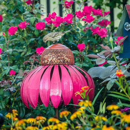 Outdoor Flower Bird Feeder