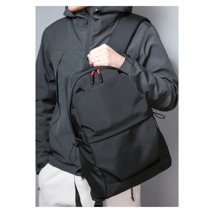 Minimalist Black Backpack