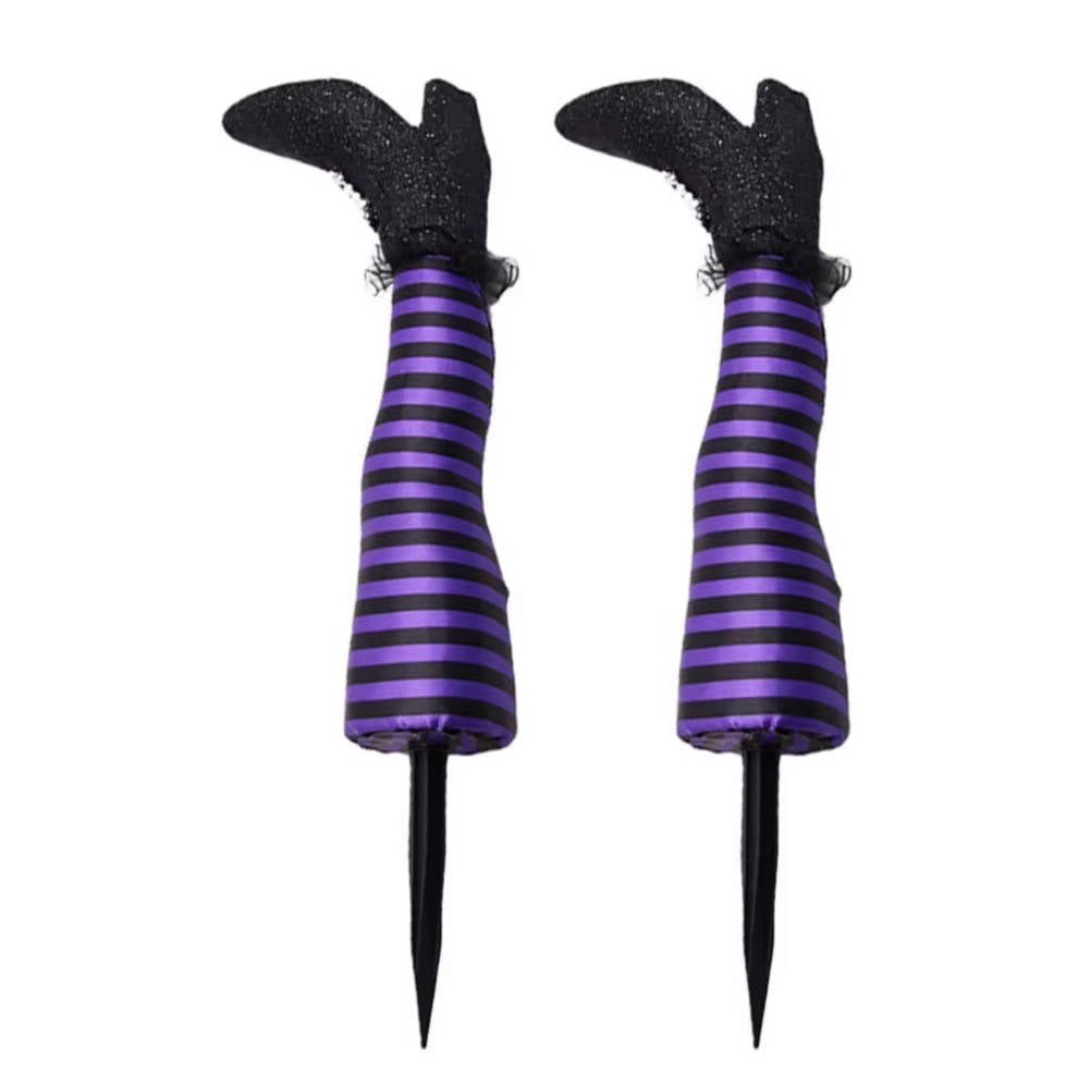 Witch Legs Halloween Decoration
