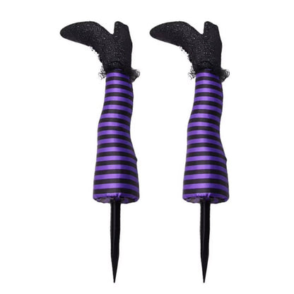Witch Legs Halloween Decoration