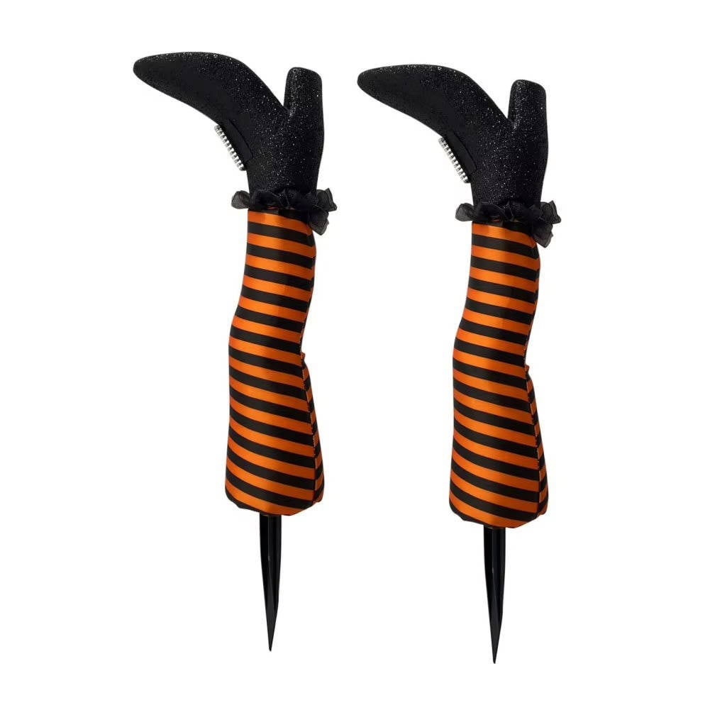 Witch Legs Halloween Decoration