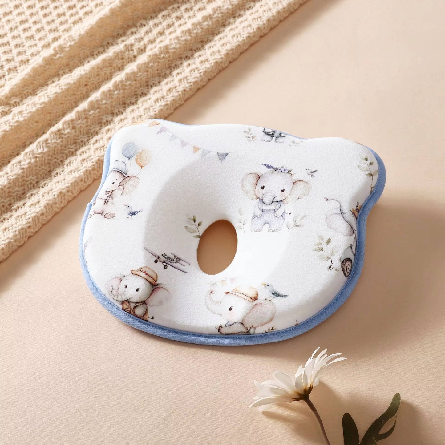 Infant Pillow Prevents Flat Head - Anti-Deviation Sweat-Absorbent