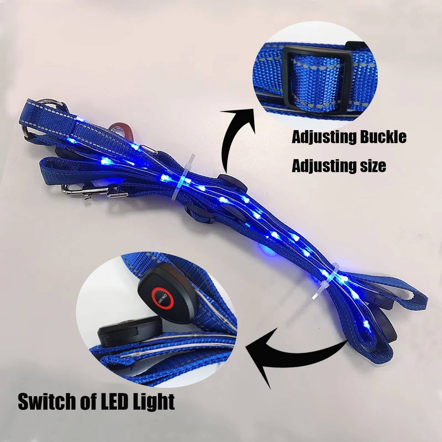 LED Breast Collar Horse