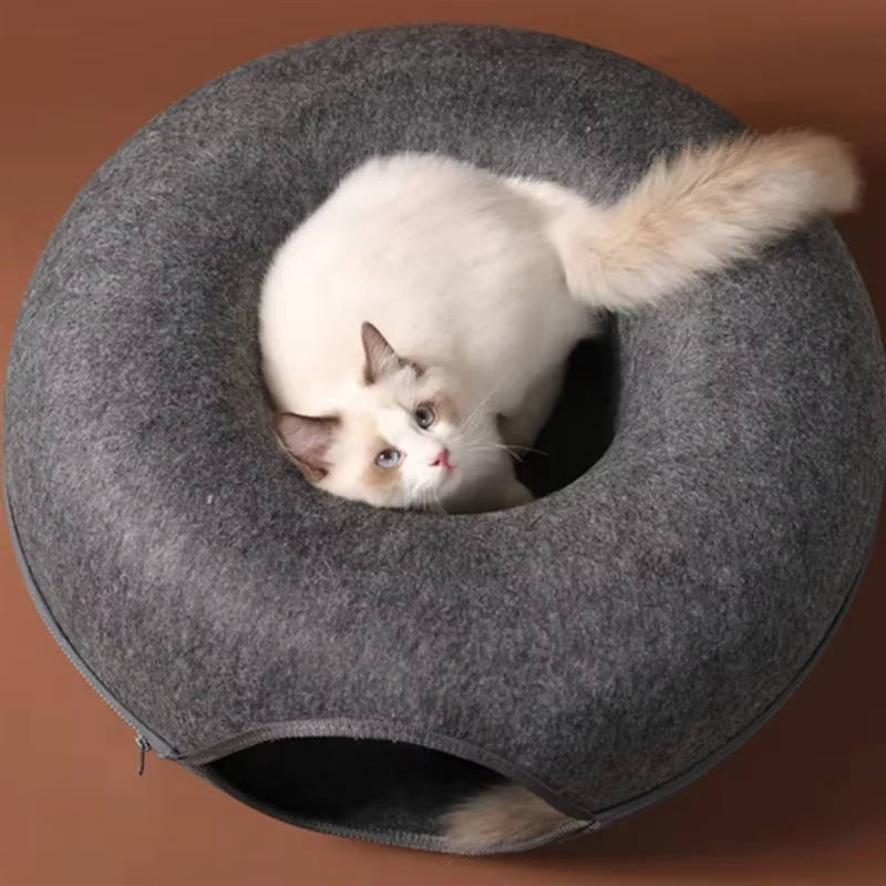 Donut Bed For Cats