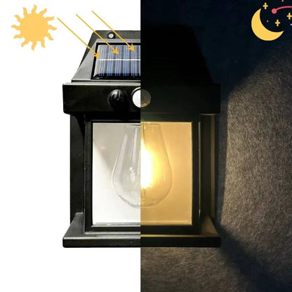 2 Set Solar Wall Lamp Outdoor