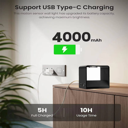 Indoor Wall Light with Motion Sensor & Remote Control