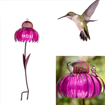 Outdoor Flower Bird Feeder