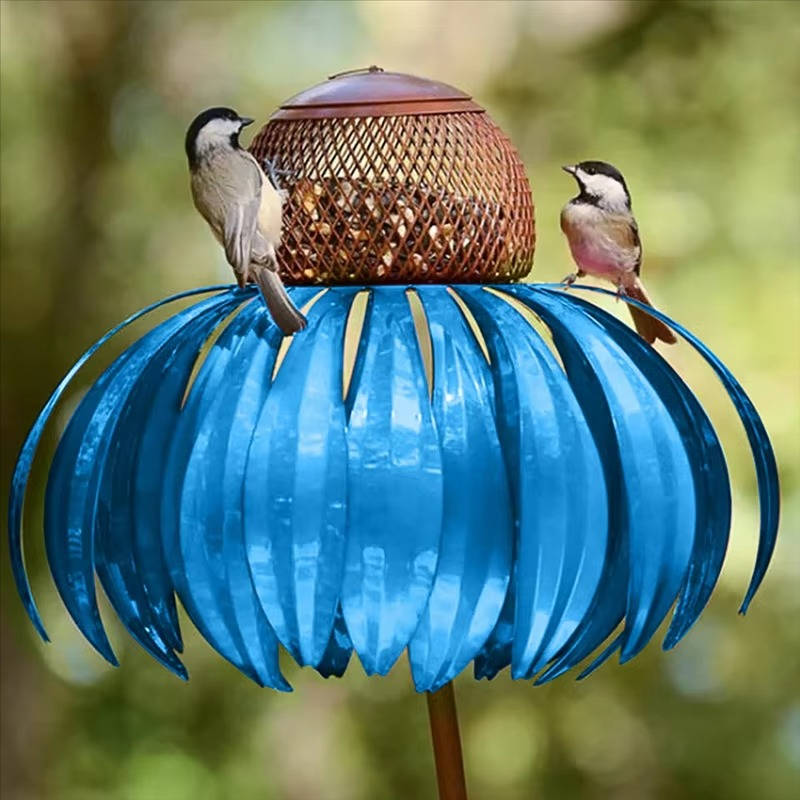 Outdoor Flower Bird Feeder