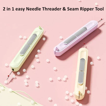 Needle Threader & Seam Ripper Tool