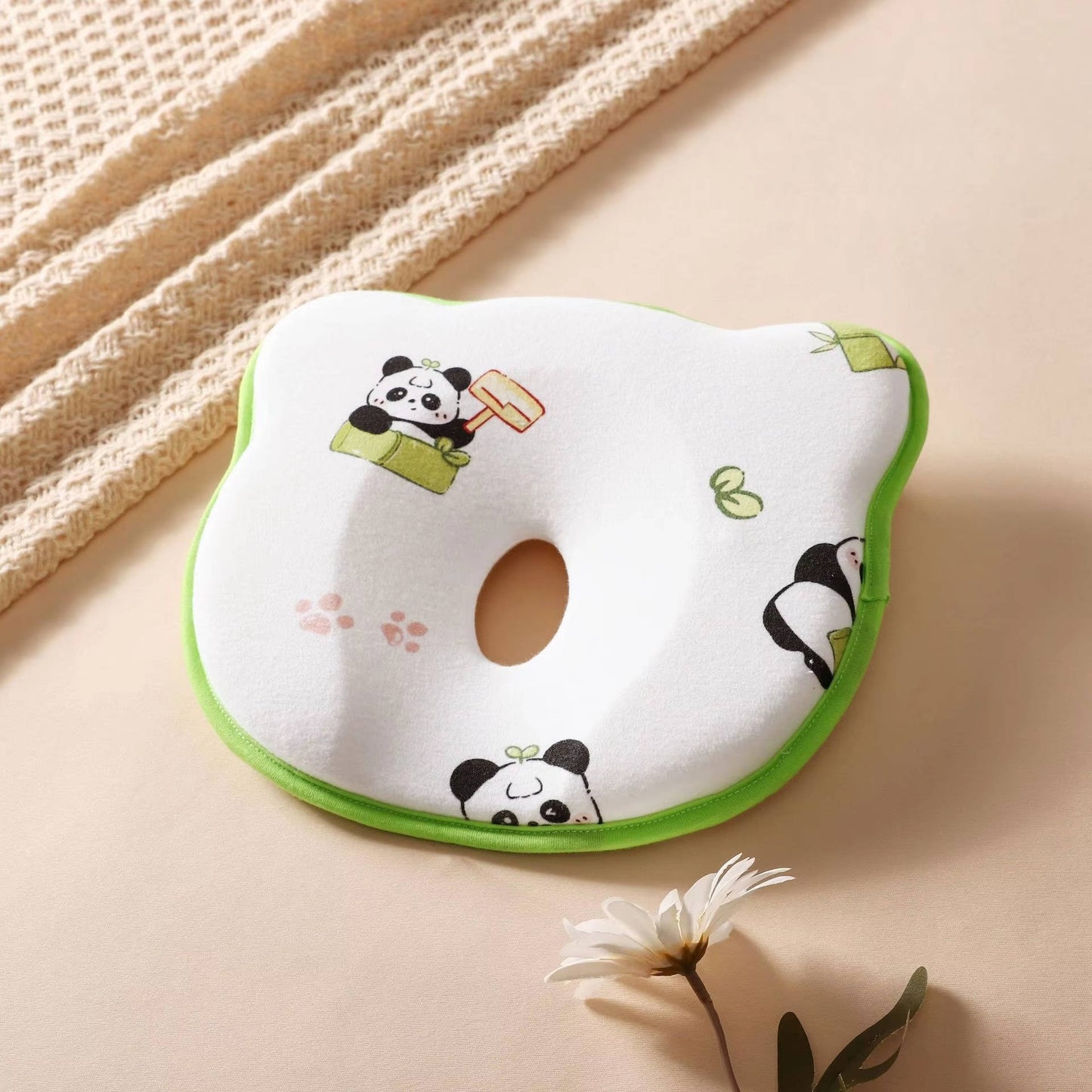 Infant Pillow Prevents Flat Head - Anti-Deviation Sweat-Absorbent