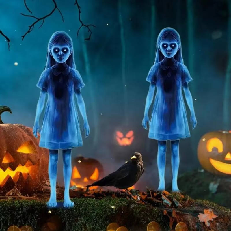 Girl Ghost Courtyard Decoration for Halloween